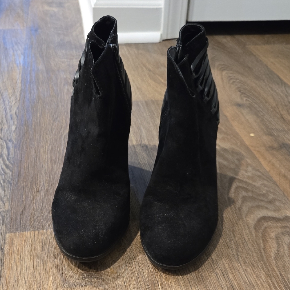 Carlos by Carlos Santana Black Heeled Boots